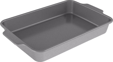 Kitchenaid braadslede 33x22,5cm - pfas-vrije antikleeflaag - gealuminiseerd staal - ovenbestendig tot 230°c - grijs