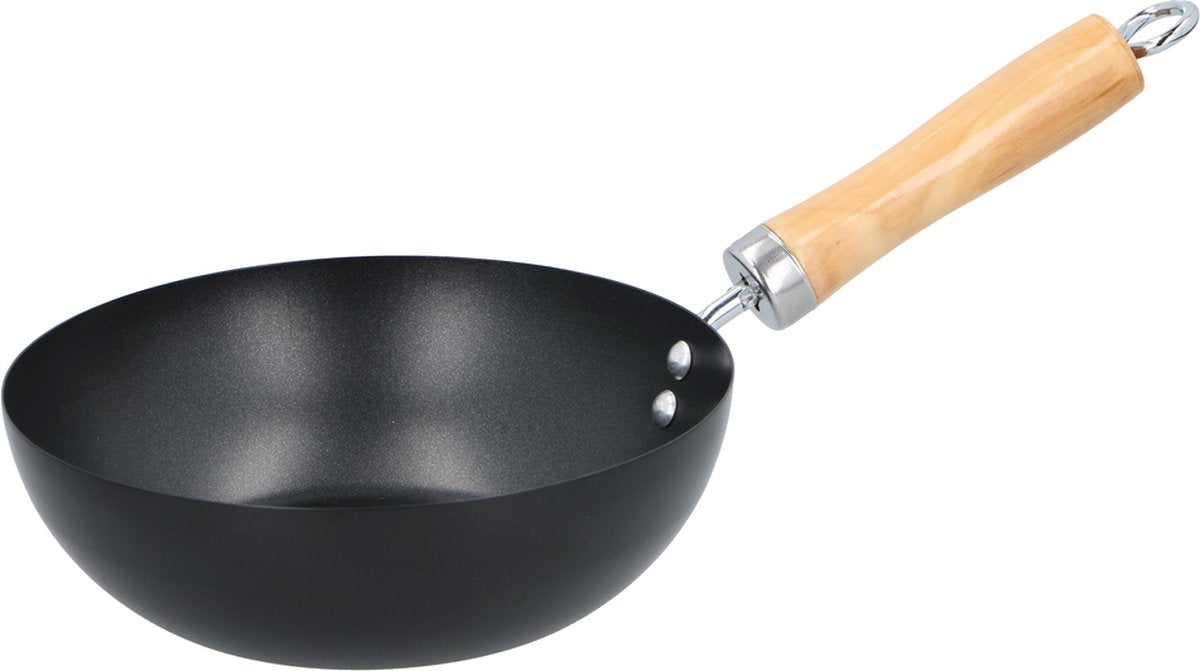 Alpina wokpan - pfoa-vrij - ø 20 cm - anti-aanbak - keramisch halogeen gas elektrisch