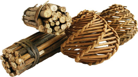 Happy pet wilgen value pack 2 sticks 2 ballen