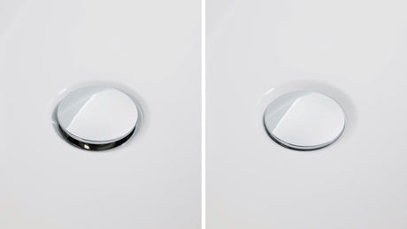 Duravit d code badafvoer en overloopcombinatie met waste voor bad 180cm inclusief middenafvoer