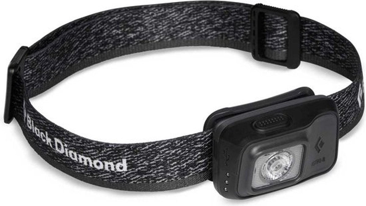 Black diamond astro 300-r hoofdlamp - hoofdlamp - graphite