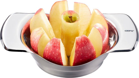 Gefu parti appelsnijder rvs – appel- en perensnijder – 8 parten – inclusief klokhuisverwijderaar – vaatwasserbestendig