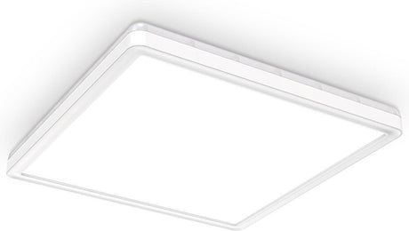 Briloner b.k.licht - led plafonniére - dimbaar - met indirect licht - led paneel - l: 29.3cm - 4.000k - 18w