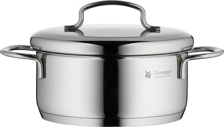 Wmf mini - kookpan laag - ø14 cm - rvs - compact - geschikt voor alle warmtebronnen