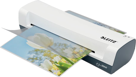 Leitz ilam home - a4 lamineerapparaat - inclusief 5 lamineerhoezen - wit