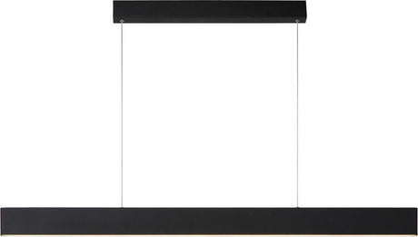 Lucide raya led - hanglamp - led dimbaar - 1x36w 2700k - zwart