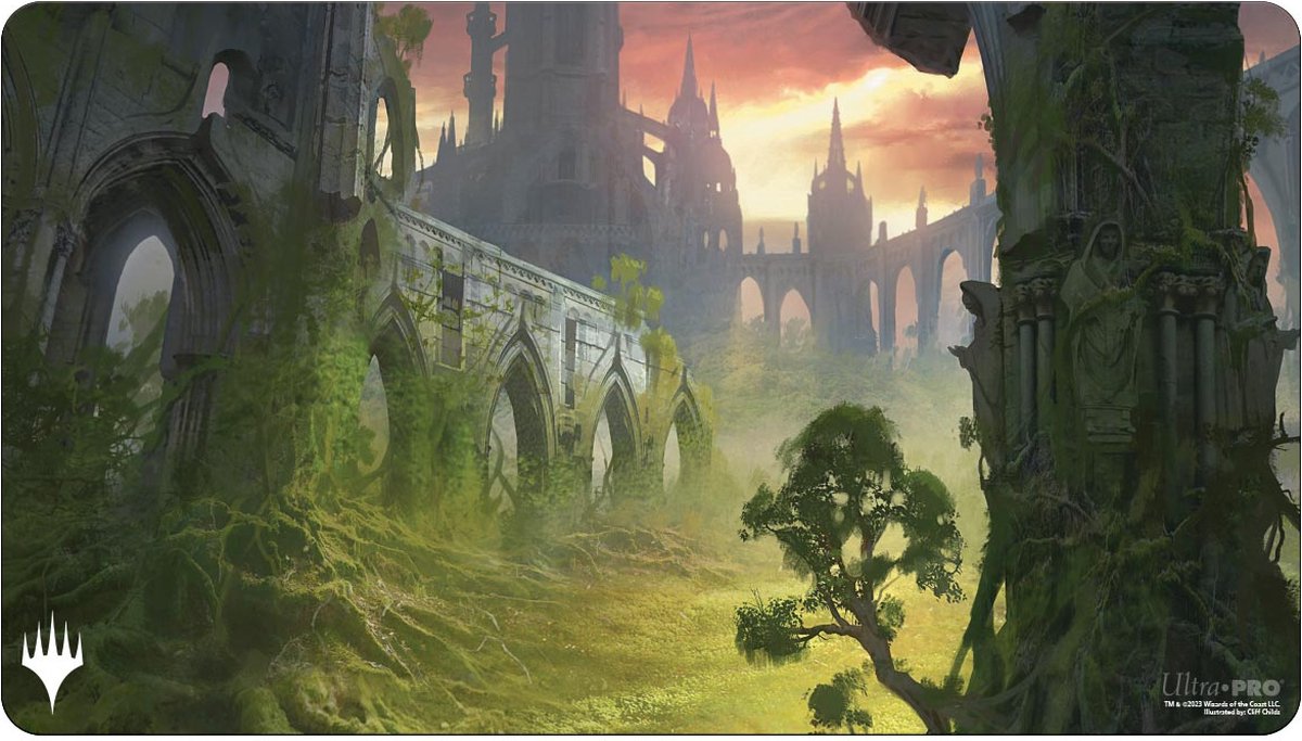 Ultrapro ultra pro - magic - the gathering - ravnica remastered - speelkleed gruul clans stomping ground (60 x 34 cm)
