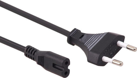 Maclean stroomkabel netsnoer eu 2 pin 3 m