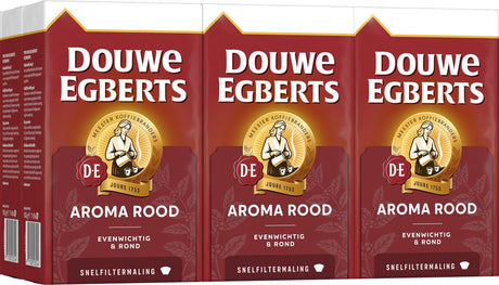 Douwe egberts aroma rood filterkoffie - 6 x 500 gram