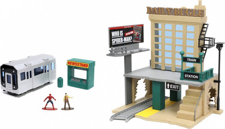 Jada toys marvel spiderman nyc deluxe nano scene