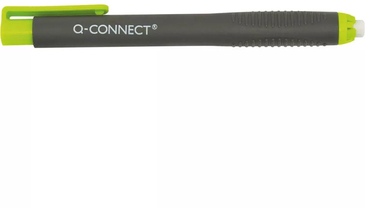 Q-connect gum pen, zwart groen