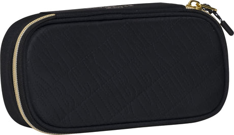 Beckmann etui - sport junior - ovaal - leeg - black gold