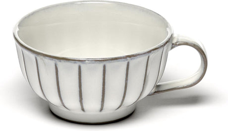 Serax - sergio herman inku - cappuccinokop - wit - 10 ø - 4 stuks