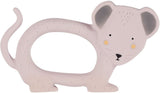 Trixie natuurlijk rubber grijpspeeltje - mrs. mouse