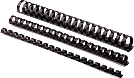 Fellowes bindruggen 22 mm zwart, 50 stuks