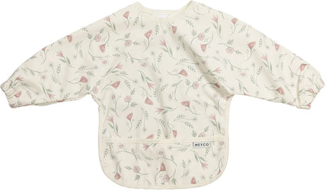 Meyco baby flower mouwslab - multicolour