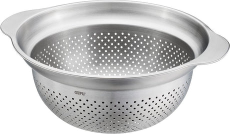 Gefu premio vergiet en stoominzet ø23 cm – rvs 3-in-1 vergiet – vaatwasmachinebestendig