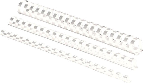 Fellowes bindruggen 10 mm wit, 100 stuks