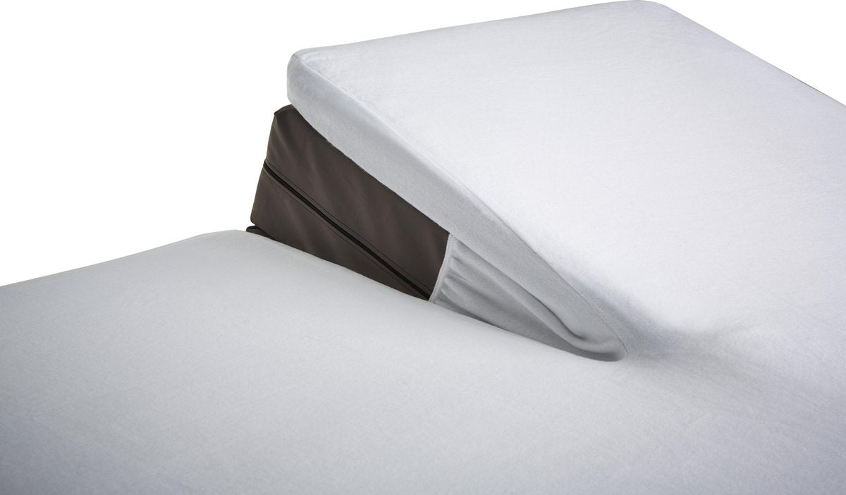 Beddinghouse multifit molton - 180 200x200 210 220 - wit