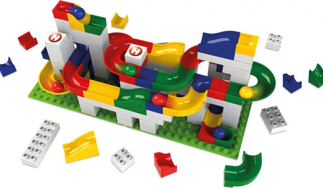 Hubelino knikkerbaan basisset - 123dlg.