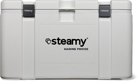 Steamy marine pro 120 - grote koelbox - extra goed geïsoleerd - 120 liter - wit