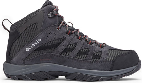 Columbia crestwood mid waterproof heren wandelschoenen - grey