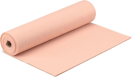 Vaessen creative vilt op rol - zalm-roze - 1 mm - 45 cm x 5 m
