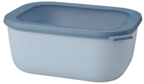 Mepal - multikom cirqula vershouddoos - 3000 ml - rechthoekig - nordic blue