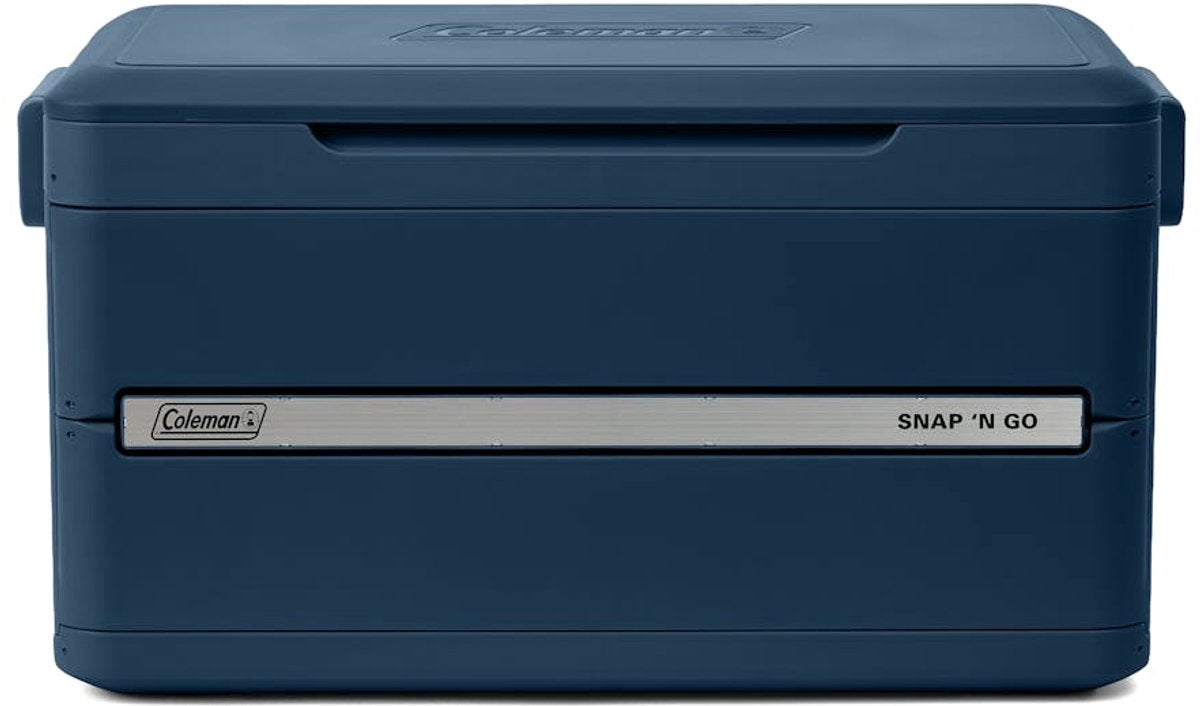 Coleman snap ‘n go blue sapphire 45qt inklapbare koelbox – 42 liter koelbox - antibacterieel - blauw