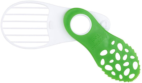 Alpina avocado snijder – opvouwbare avocadosnijder 3-in-1 – snijden, ontpitten en uitlepelen – keukengerei voor guacamole, salades toast – ergonomisch en veilig