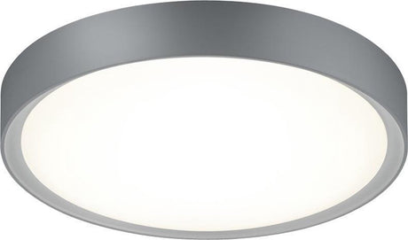 Trio clarimo - plafondlamp - titanium - incl. 1x smd 18 w -