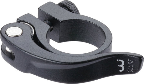Bbb cycling smoothlever zadelpenklem met snelspanner - ø 31.8 mm - quick release - aluminium - bsp-87