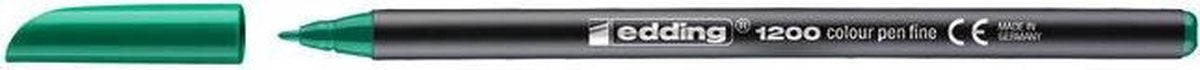 Edding stift 1200 rond 3 - 4 mm groen