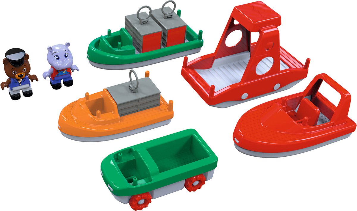 Aquaplay big - - boten set - waterbaanaccessoires