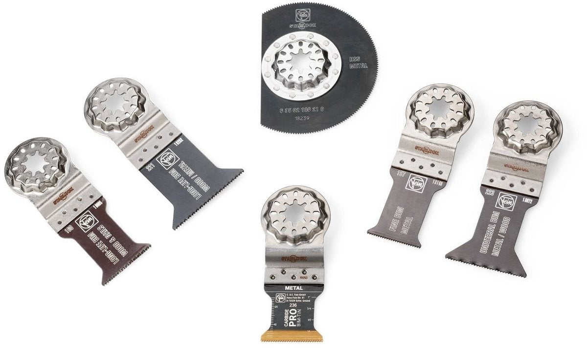Fein best of starlock metal zaagbladenset 6-delig - 35222967020