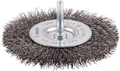 Bosch 6mm schijfborstel 100 gegolfd 0.3 staal