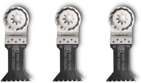 Fein e-cut universal starlock plus sägeblatt 3 stk. 60 x 44 mm ( 63502152220 ) bi-metall