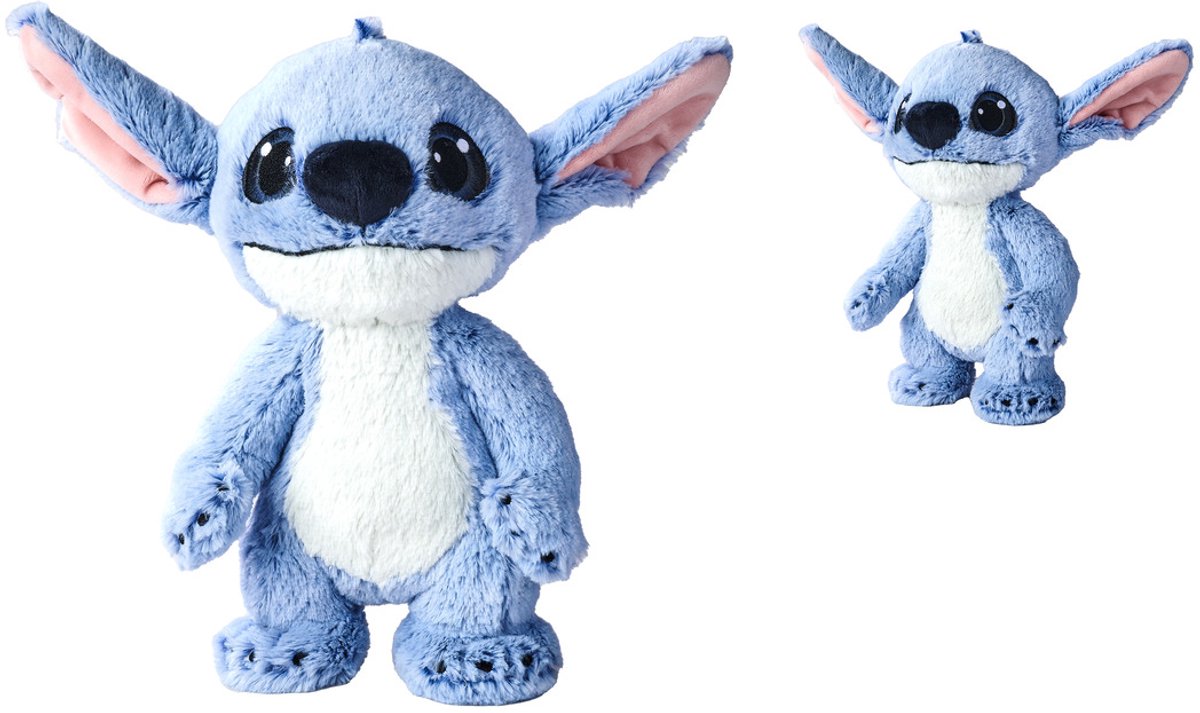 Disney - lilo stitch - stitch live action - knuffel - pluche - 40cm - vanaf 0m.