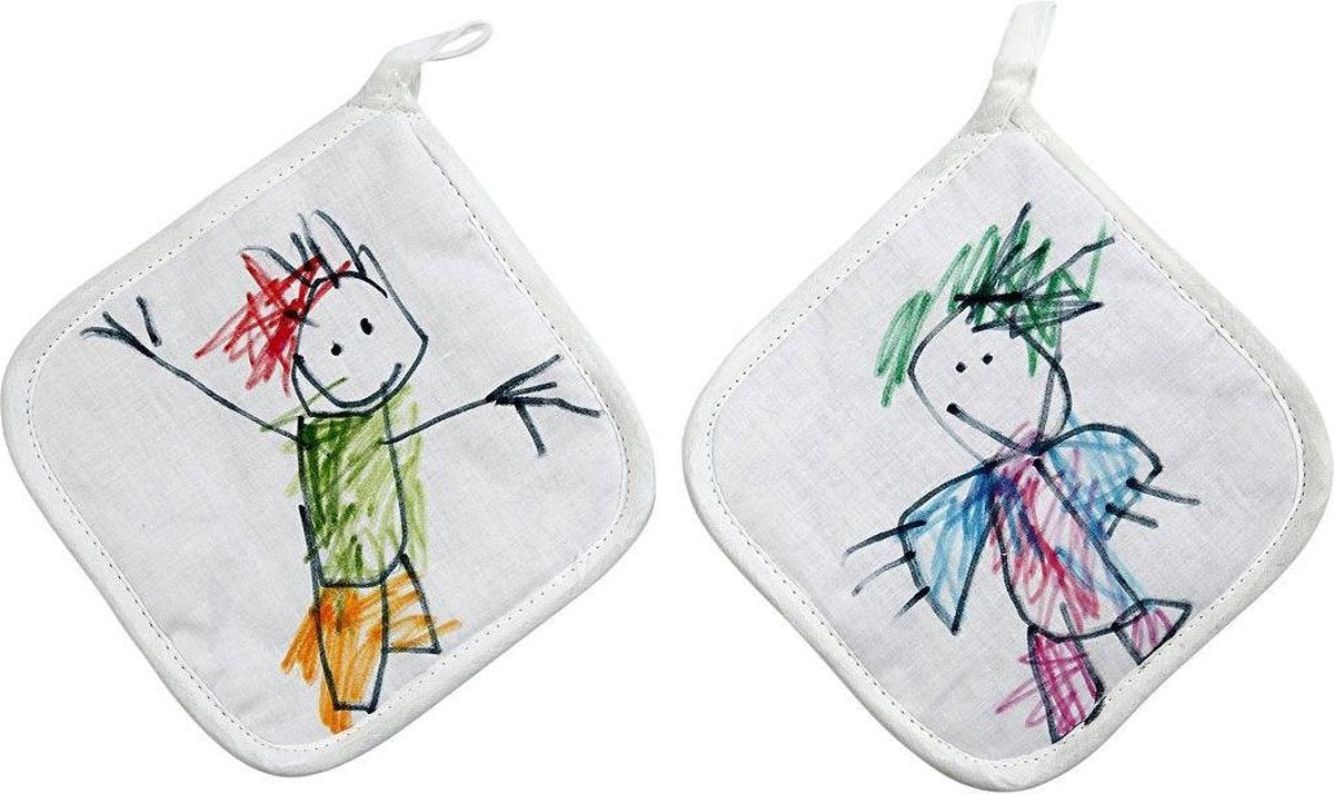 Easykit http: www.cchobby.nl groepsset-pannenlappen-met-stiften-zwart-wit-1-set