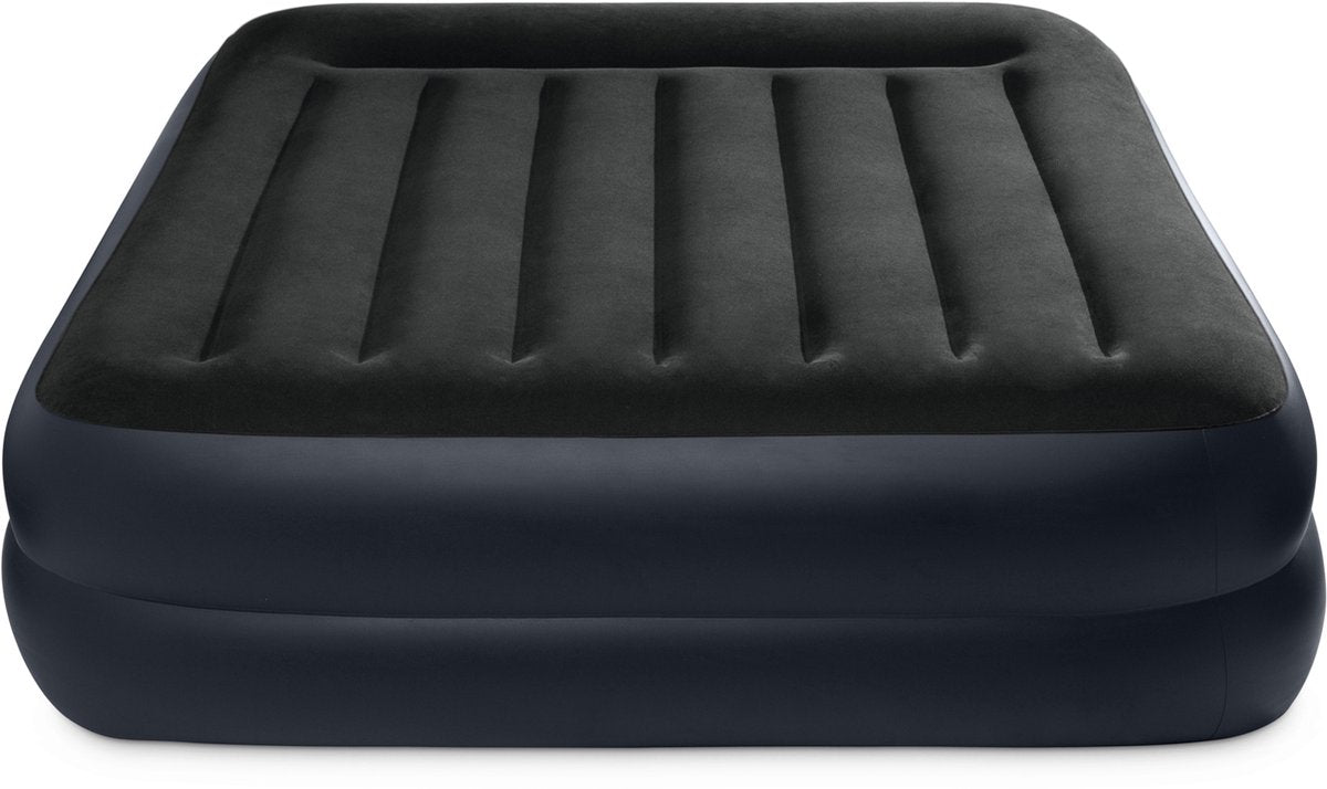 Intex pillow rest raised luchtbed met ingebouwde pomp - 203 x 152 x 42 cm