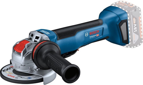 Bosch professional gwx 18v-10 p accu haakse slijper 125mm x-lock 18v basic body - 06019j4200