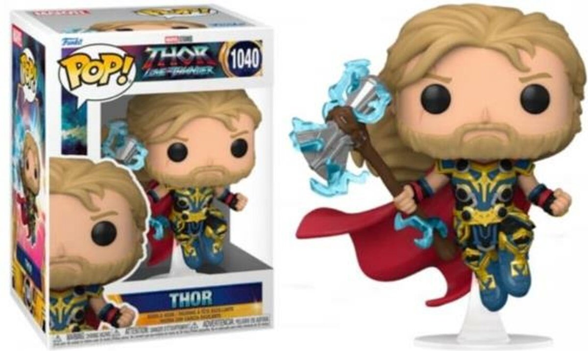 Funko pop marvel: thor: love thunder - thor - pop #1041