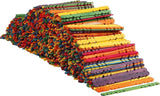 Creativ company creotime houten knutselset constructie 11,5 cm multi 1000 stuks