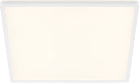 Briloner slim plafondlamp - led - achtergrondverlichting - 22w - 42x42cm - wit