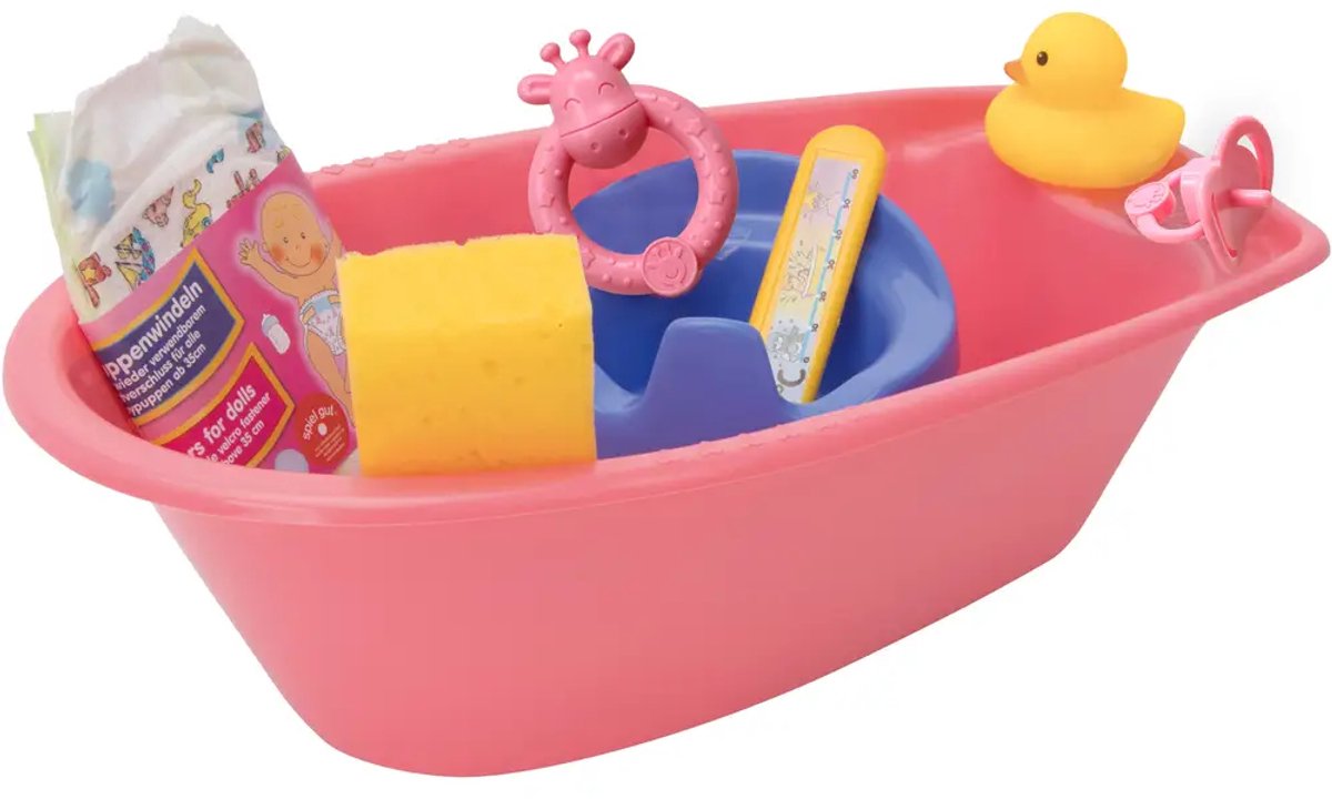 Heless poppenbad met accesoires, 8dlg.