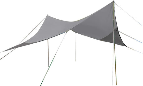 Bo-camp - tarp - travel ruit - 4-hoekig - 5x5 meter