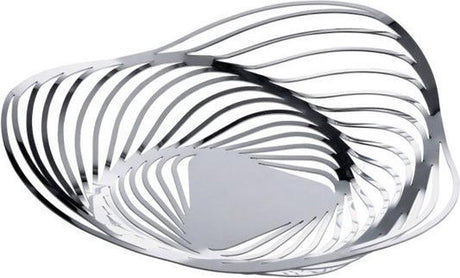 Alessi trinity basket stainless steel 33cm