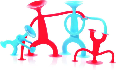 Bilibo oogi familie met 4 actiefiguren