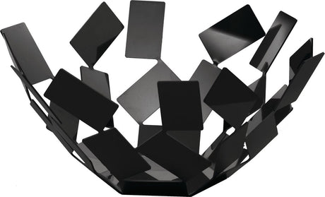 Alessi la stanza dello scirocco fruitschaal zwart