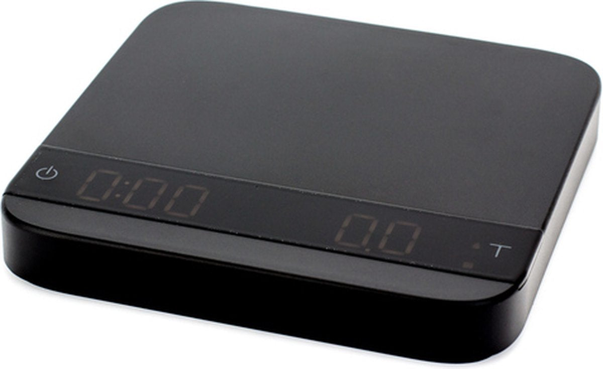 Acaia lunar black - espresso brewing scale (0.01g - 2000g) - usb-c - real time flow rate - fast, sensitive, responsive